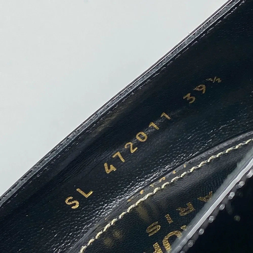 Saint Laurent Opyum Point-Toe Patent Leather Pumps size 39.5 - Picture 12 of 16